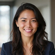 Diverse team member smiling