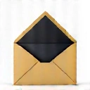 An open envelope icon, representing email correspondence.